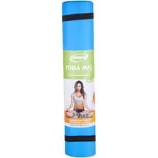 Tapete Eva Para Yoga 170x60cm Pratica Meditação Fisioterapia Academia Azul