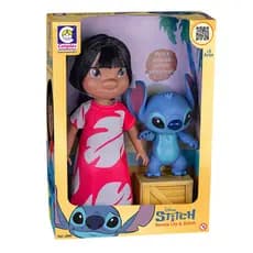 Boneca Lilo E Stitch Cotiplás Brinquedo Infantil Original
