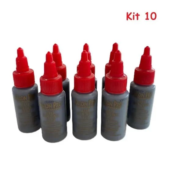 Atacado Kit 10 Cola Cílios Salon Pro 30ml Tufinho