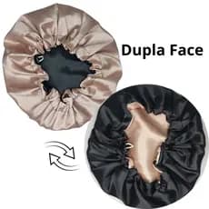Touca De Cetim Dupla,Antifrizz  e confortáveis