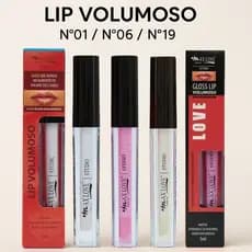Gloss Labial Lip Volumoso Max Love 5ml – 3 Cores | Volume + Brilho + Hidratação