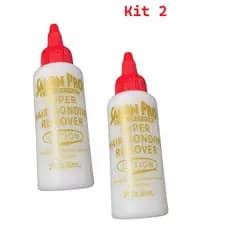 Kit 2 Removedor Salon Pro Hair Bonding Tufo Cola Cilios 60ml