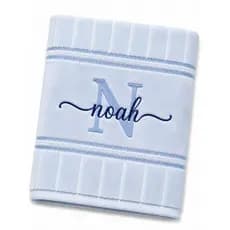 Toalha De Banho Personalizada Luxo com Nome Bordado