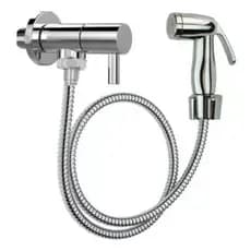 Ducha Higiênica Bidê Registro Aço Inox Super Luxo 1/4 Volta