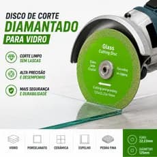 Discos De Corte De Vidro 4 Polegadas Lâmina De Serra Diamantada Ultrafina Polimento De Mármore Cerâmica