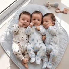 Kit 3 Macacao Bebe Macacão Infantil Com Ziper Vira Pé Suedine Macacões Bebê