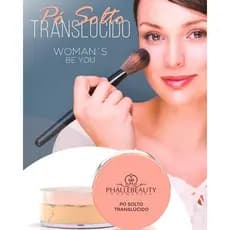 Pó Translúcido Phállebeauty PH004 | Acabamento Natural | Controle de Brilho | 10g
