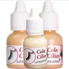 Cola para Cílios Ludurana – Profissional Tufo Fio a Fio | À Prova d'Água | Fixação Longa Duração | 10ml