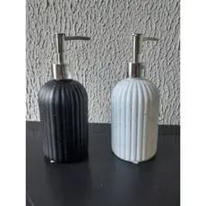 Porta Sabonete Liquido Banheiro Vidro 400ml Dispenser para Sabonete e Alcool