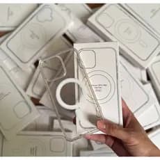 Capa Capinha Magnética Space Transparente Anti Impacto TPU Case Apple IPhone 11 12 13 14 15 16 Pro Max