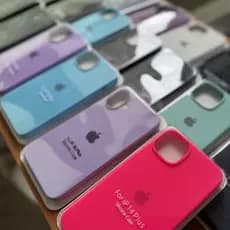 Capa Case Capinha Silicone Aveludado iPhone 11/12/13/14/15/16 PRO MAX