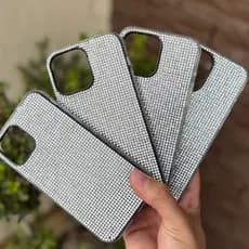 Case Capa Capinha luxo com brilho iPhone 11 12 13 14 14 pro max 15 15 Pro max 16 16 Pro Max