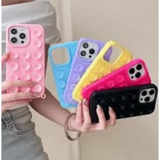 Capa Capinha Ventosa De Silicone Criativa Adequada Para IPhone 16 15 14 13 12 11 Pro Max