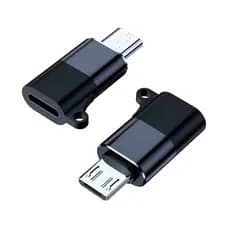 Adaptador USB C Femea para Micro USB V8  USB 2.0 Micro V8 Macho   Conector Transferencia Dado Carga