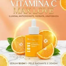 Sérum Facial  Vitamina C 10em1 kit com 3 unidades Max Love