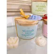 Velas Aromáticas literárias-várias fragrâncias