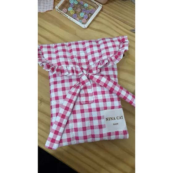 Kindle Case com babado almofadada