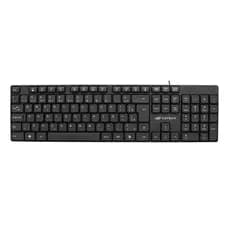 Teclados USB Multimídia C3Tech KB-M10BK ABNT2 Preto Com Fio USB Anti-Respingo