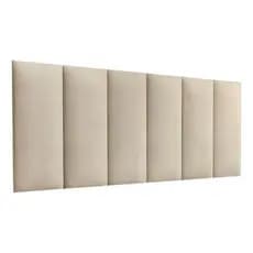 Kit Com Até 15 Placas de Cabeceira Modular Estofada  45x20cm Cama Solteiro Casal Queen King