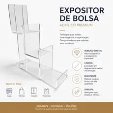 Expositor Bolsa De Festa 3 Degraus.