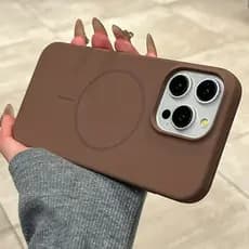 Capa De Telefone De Silicone Líquido Para iPhone 11 12 13 14 15 16 Pro Max Plus Carregador Magnético Sem Fio À Prova De
