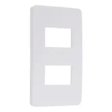 Kit 10 Placa 4x2 2 Postos Branca Orion S730121004 Schneider Cor Branco