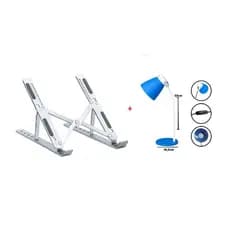Kit Para notebook - suporte Ergonomico P/notebook e Luminaria 4w