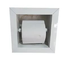 Nicho Embutir Porta Papel Higienico Porcelanato Branco
