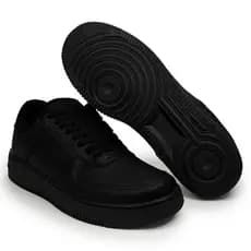Tênis Casual Masculino Branco Clássico Solado Emborrachado Esportivo Cano Baixo Confortável Premium