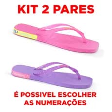 KIT chinelo havaianas feminino original chinelo feminino havaianas chinelos havaianas glitter chinelo