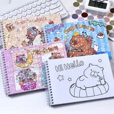 Melhor Livro De Colorir Ursinho Capa Dura 48 Páginas
