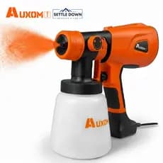 Pulverizador Elétrico AUXOM 600W Suporta 80 DIN S com 3 Bicos para Pintura Móveis Paredes