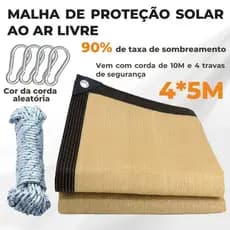 Acampamento ao ar livre Toldo Para Varanda Sombrite 90% 2x2 5x3 5x4 Tenda Para Carro + Corda + Trava de segurança