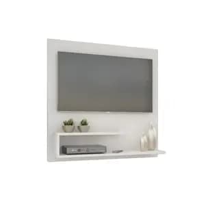 Painel P/ TV de 32" C/ SUPORTE e Nicho de madeira P/ Sala/Quarto/Área de Lazer