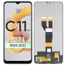 Tela Frontal Touch Display Para Oppo Realme C11 2021 Rmx3231 Oled Com Aro Pronto Entrega
