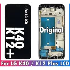 Tela Touch Display Lcd Touch Compatível LG K12 K12 Plus K40 LMX420EMW LM-X420 Original Envia Já