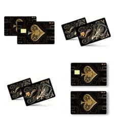 Kit Adesivos para Cartões – Anime Dragão e Clássico PVC  Resistente