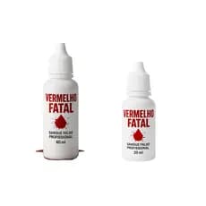 Sangue Artificial Falso Vermelho Fatal – 20ml para Efeitos Realistas