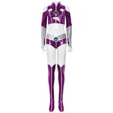 Fantasia de Cosplay Starfire , Collant Raven Koriand'r , de Anime para Apresentações de Palco , Hallow