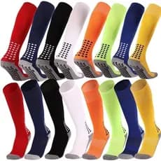 Kit 2 Pares Meiao de Futebol Antiderrapante Adulto Masc Jogador Profissional 38 ao 45