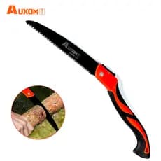 AUXOM Serra para Poda de Galhos 53cm Dobrável  - Ideal para Galhos e Jardinagem