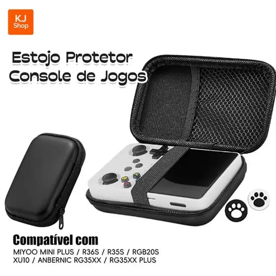 Case EVA Rígido Protetores Para MIYOO Mini Plus R36S R35S RG35XX Antichoque Viagem Alta Proteção