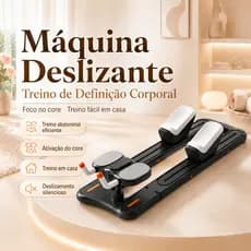 Aparelho Abdominal Fitness Regulável com LCD Treino Abdômen Core Lombar em Casa