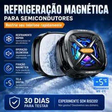 FS05 Pro Black Shark Magnetic Cell Phone Cooler , Ventilador De Telefone RGB Portátil Móvel Leve