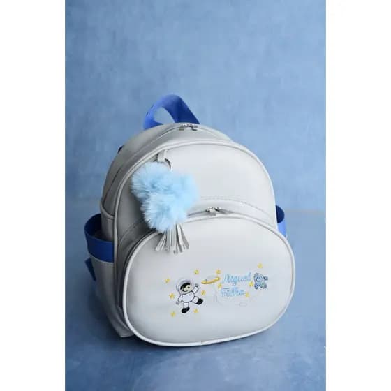 Mochila maternidade luxo bolso 3D menina/menino personalizada