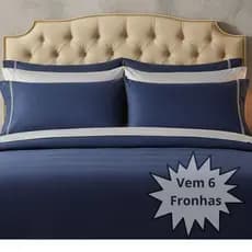 6 Fronhas Toque Aveludado 400 Fios kit com 1, 2, 4 ou 6 Unidades Ponto Palito Promoção Hotel Pousada
