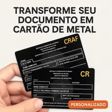 CRAF, GT , CR em Metal - Passe seus documentos para Metal