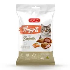 Kit C/ 6 Un Kadi Nuggets Gato Adulto Salmão 40g - Secco