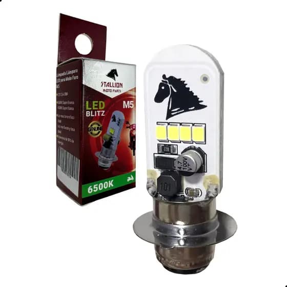 Lâmpada Farol Led Modelo Bliz M5 6500K Super Branco