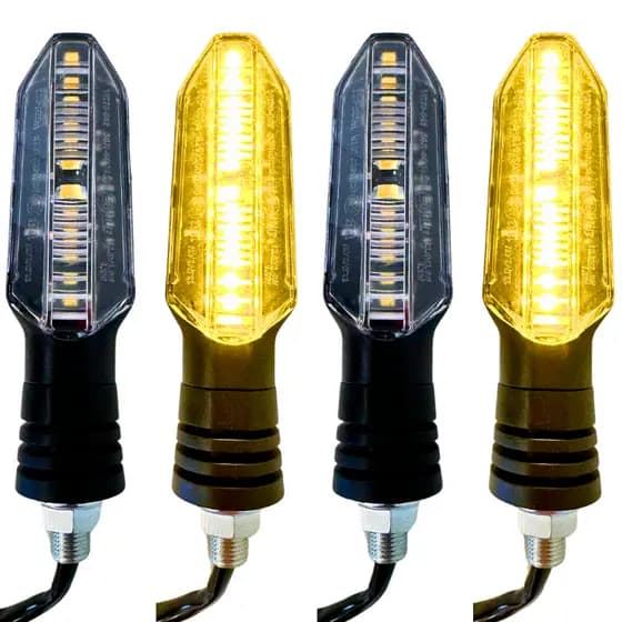 4 Pisca Led Da Fazer 250 Xtz Lander Factor Lander Ybr Kit 4 Pisca seta